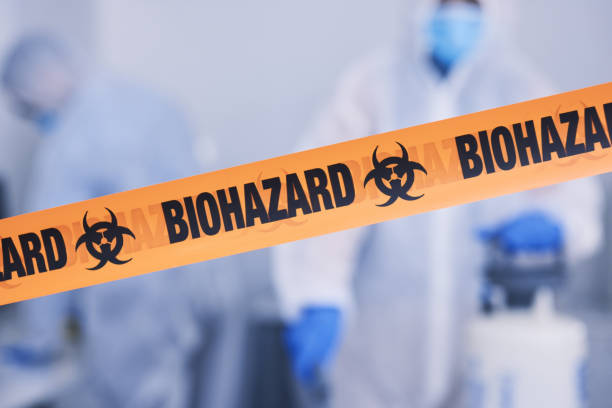 Professional Biohazard technician working in Cascade, IA